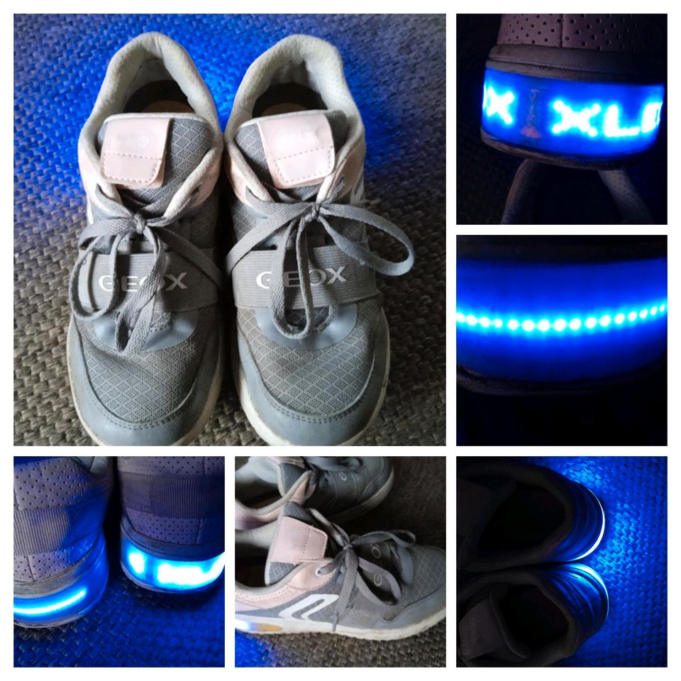 Geox LED Schuhe, Gr.37 ,perfekt für die dunkle Jahreszeit in Bramsche