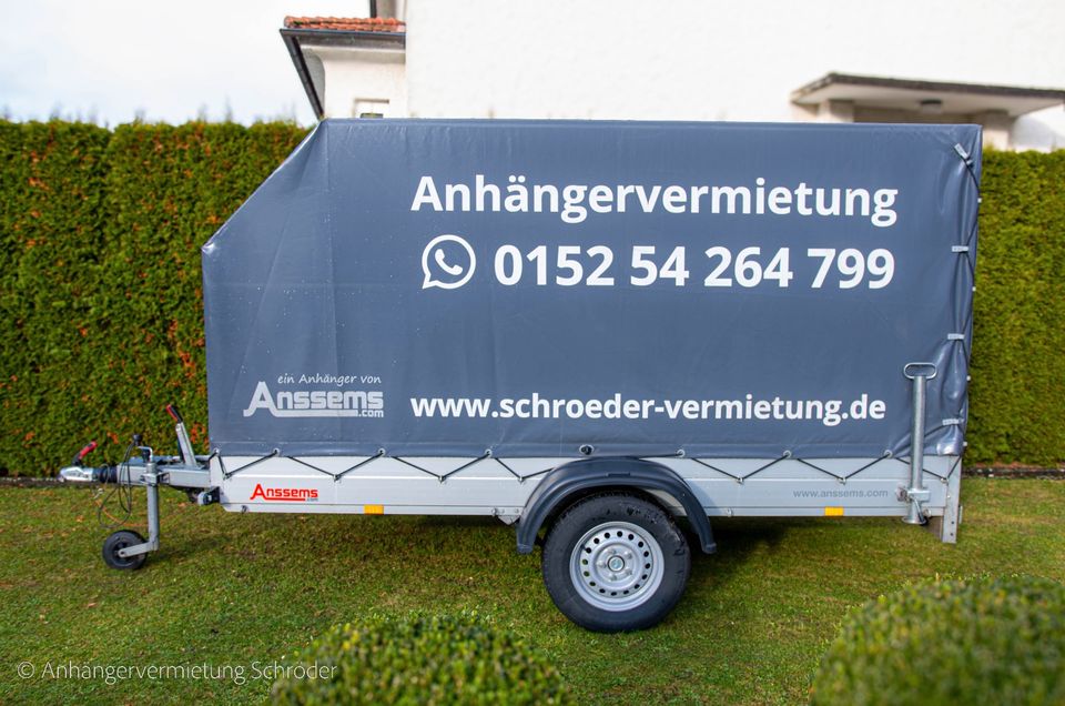 Anhänger mieten Anhängerverleih Anhängervermietung in Barntrup