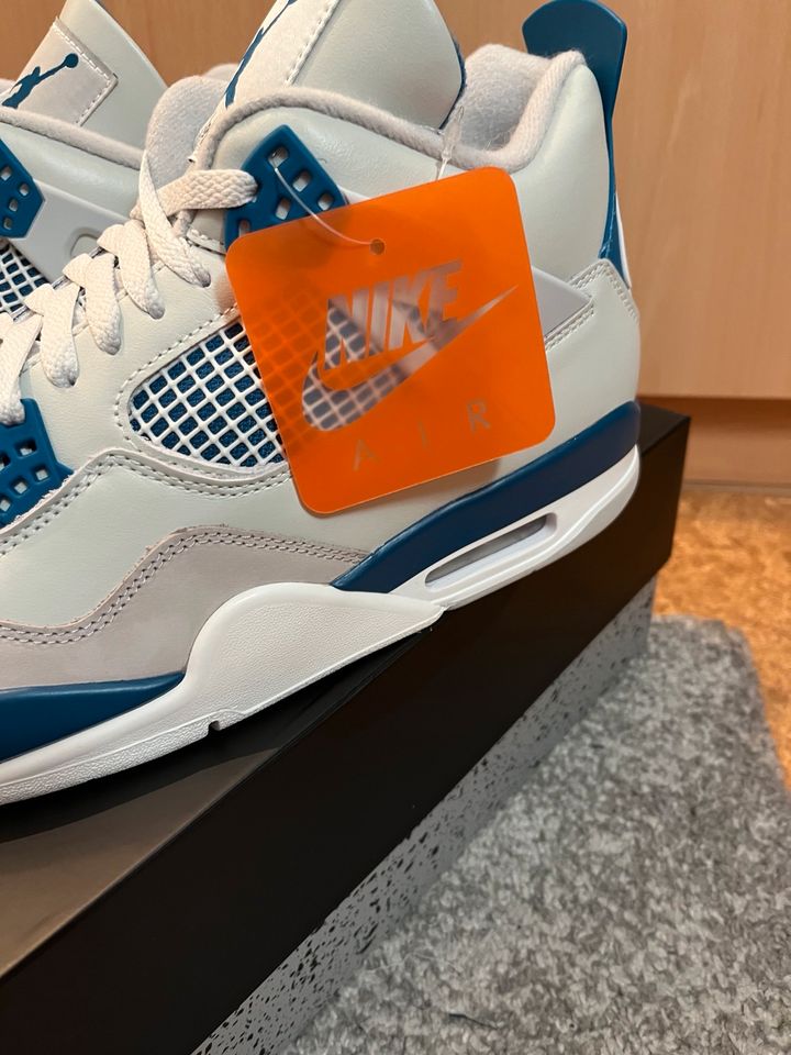 ✅ Nike Air Jordan 4 Retro Military Blue 45,5 ✅ in Heidelberg