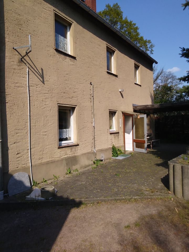 Einfamilienhaus mit Garten und Nebengelaß in Wermsdorf