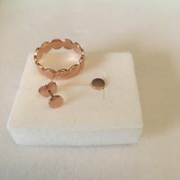 Pierre Lang Designer Set Ohrstecker/ Ring Gr 7 Roségold Rarität 7 Freiburg im Breisgau - March Vorschau