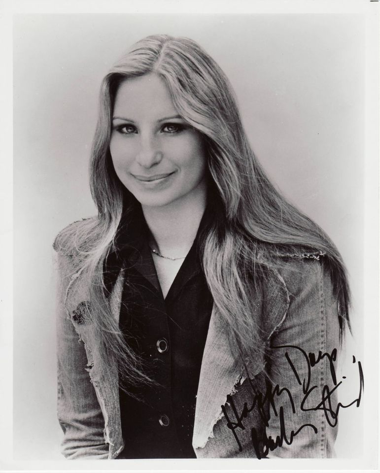 BARBARA STREISANT    DIN A4 AUTOGRAMM in Herten