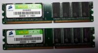 2x1GB Corsair VS1GB400C3 Value Select DDR 400Mhz CL3 3-3-8 2.5V Hessen - Gießen Vorschau