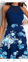 Jerseykleid mit Spitze dunkelblau Gr. 44 NEU Hessen - Eiterfeld Vorschau