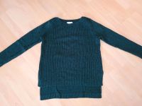 Sehr guter Zustand * grüner H&M Pullover Gr. S, Glitzerfäden Leipzig - Schönefeld-Abtnaundorf Vorschau