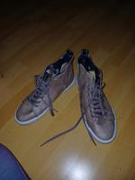 Halb hoch Schuhe Freizeit Gr. 41 Braun Schnürung neu Baden-Württemberg - Bahlingen Vorschau