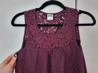Spitzentop / Dunkelrot / Bordeaux / Top / Aubergine / Vero Moda Bayern - Neutraubling Vorschau