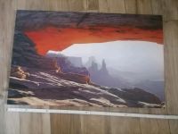 Leinwand Felsen Landschaft Bild 80x50cm Hessen - Allendorf Vorschau