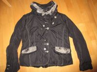 Frühling: tolle moderne Jacke Gr L 42/44 schwarz mit Muster warm Niedersachsen - Wallenhorst Vorschau