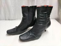 Schuhe Stiefeletten Gr. 39 schwarz mit Absatz & Reisverschluss Bayern - Trogen Vorschau
