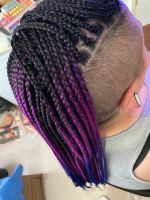 Dutch cornrows conrows Boxer Braid Zöpfe Berlin - Köpenick Vorschau