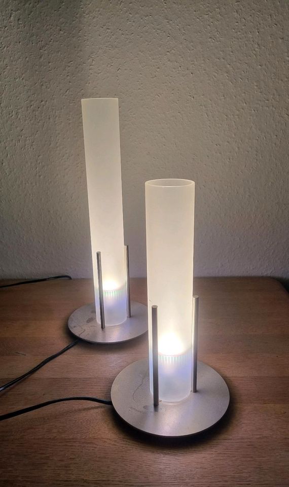 2 x Glasleuten Lampen Licht Dimmer in Waldburg