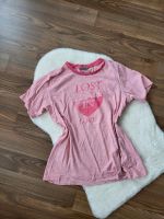 Normann Pyjama T-Shirt Pink Gestreift Niedersachsen - Holzminden Vorschau