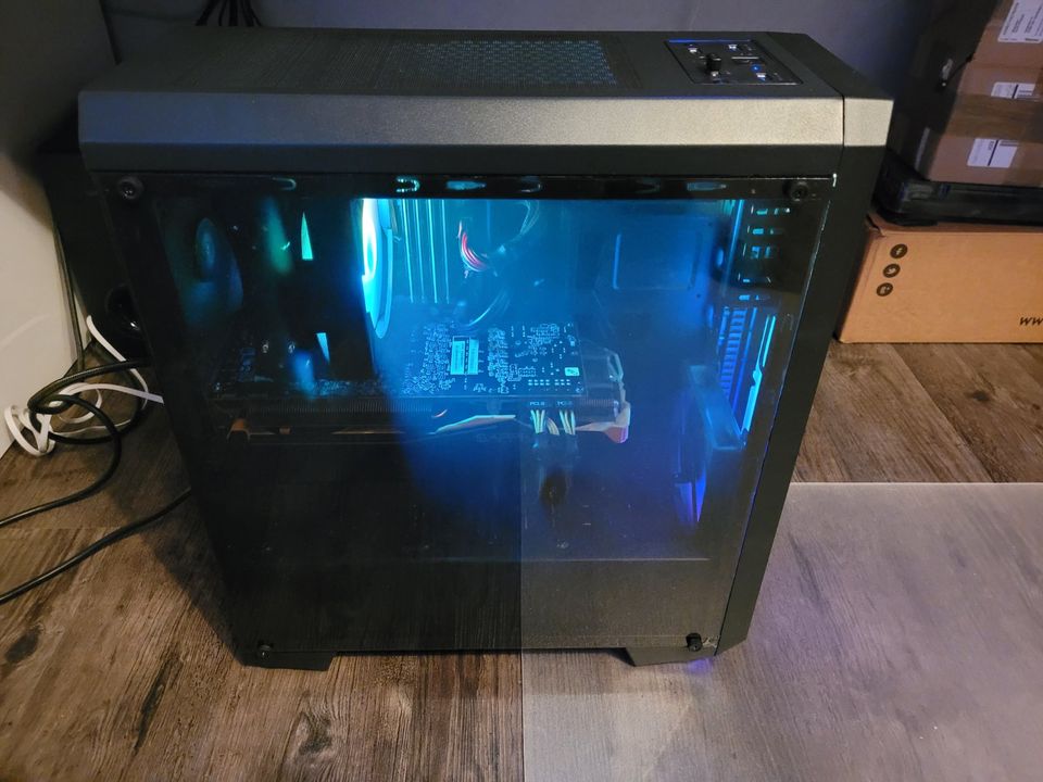 Gaming PC mit RGB, Intel i7, AMD Radeon R9 290, 16GB Ram, SSD,HDD in Gülzow-Prüzen