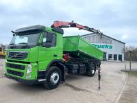 Volvo FM 380/3-Seitenkipper/Frontkran Fassi F120/Funk Schleswig-Holstein - Stadum Vorschau