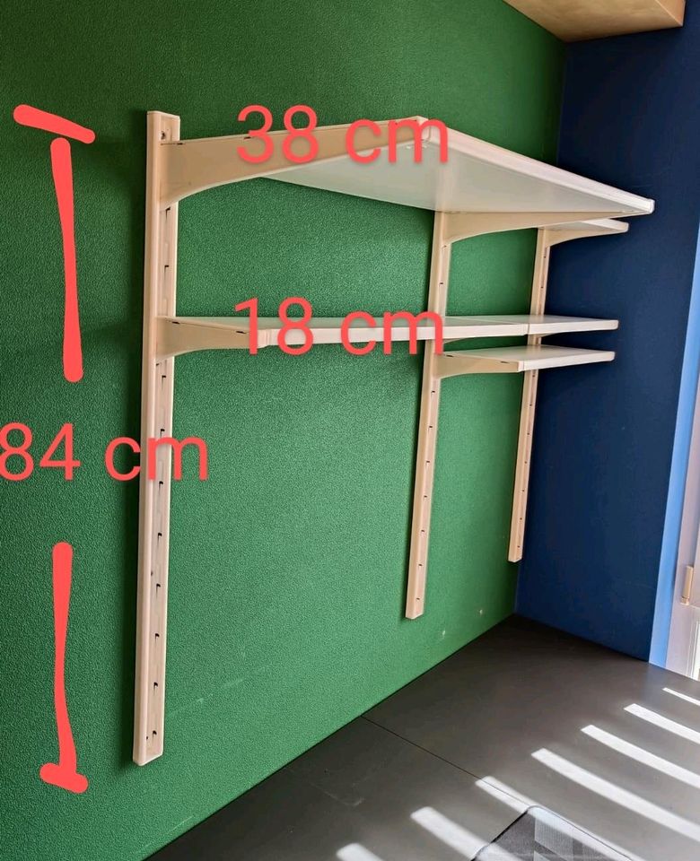 Ikea Wandregal, Ordnungssystem, weiß, sehr guter Zustand in Berlin