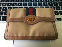 Gucci Portemonnaie Geldbörse Tricolore Canvas Börse ORIGINAL Hessen - Homberg (Efze) Vorschau