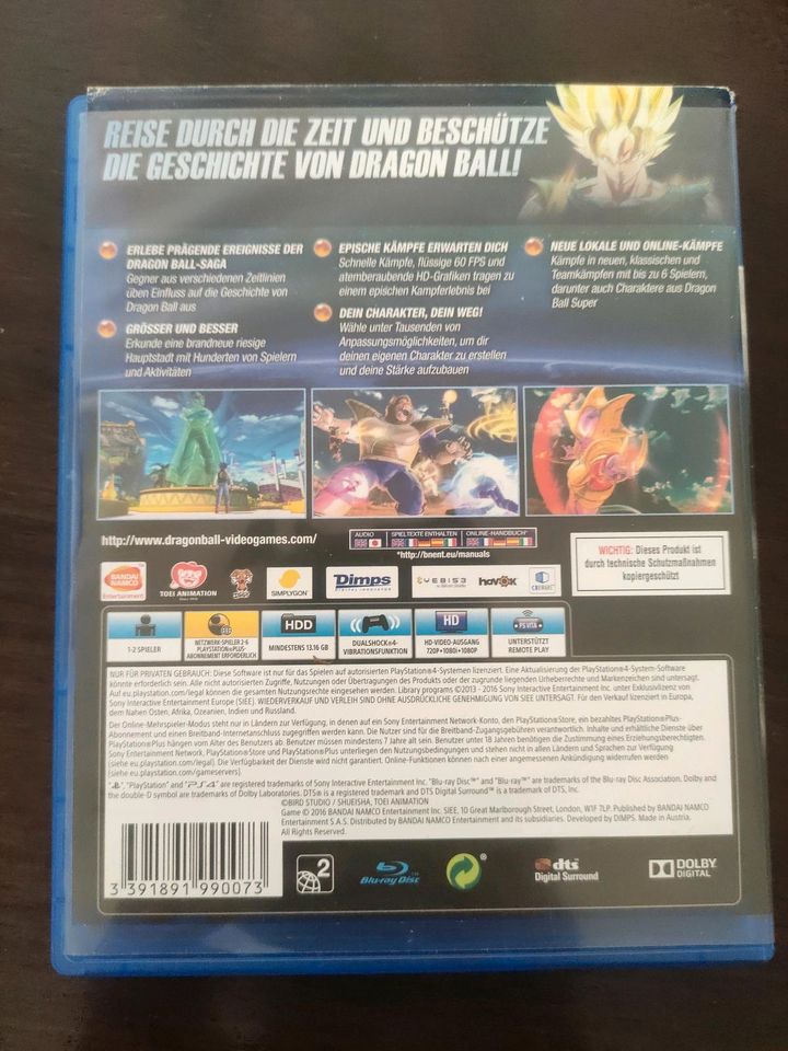 Ps4 Dragonball 2 xenoverse in Frankfurt am Main