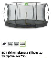 EXIT Sicherheitsnetz für Silhouette Trampolin 427cm Niedersachsen - Bremervörde Vorschau