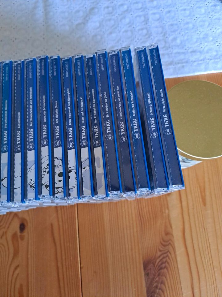 TKKG 55 Hörspiel-CDs in Freden