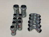 C-Stahl Fittings für Heizung, verzinkt, 15 und 28 mm (14 x) NEU Brandenburg - Kyritz Vorschau