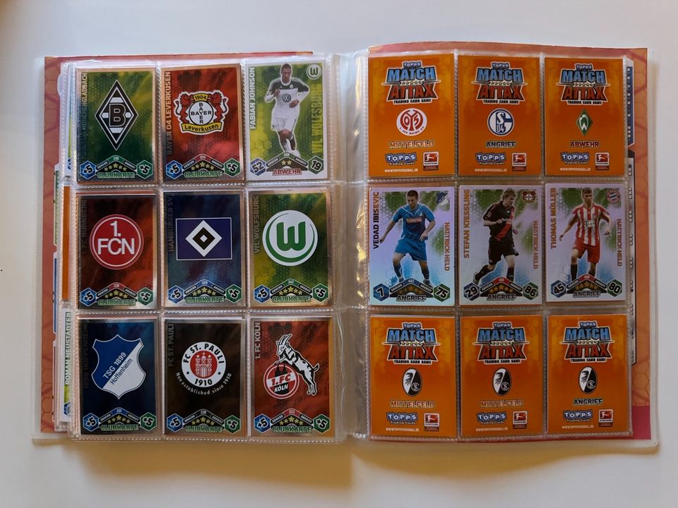 Topps Match Attax 2010/2011 (Zustand sehr gut) in Hachenburg