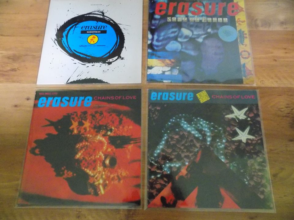 20 Schallplatten Vinyl LP Maxi ===ERASURE=== Top Selten in Berlin