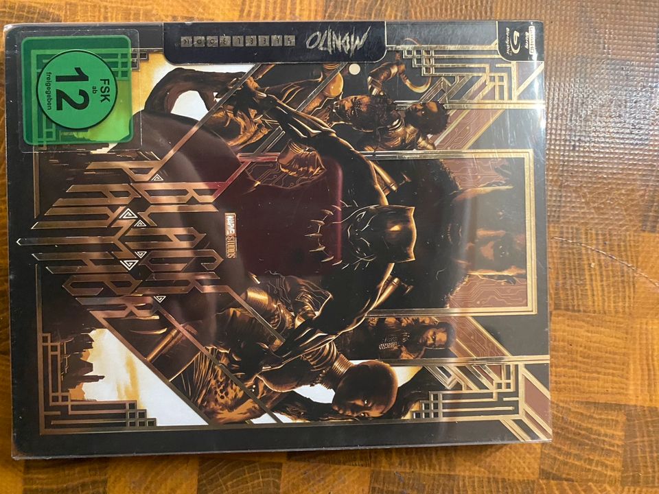 Marvels Black Panther Ultra HD Blu-ray(Steelbook) in Ammerbuch