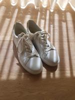 weiße Sneakers von GABOR in Gr. 39 aus Leder Nordrhein-Westfalen - Dorsten Vorschau