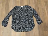 Bluse, Blusenshirt Comma Casual Identity, schwarz weiß Nordrhein-Westfalen - Soest Vorschau
