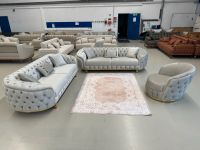 Platzmangel Angebote bis Ende Mai 24 (Gloria 3+3+1 Chesterfield Set) Couch, Sessel, Chester, Sofa, Gästezimmer, Wohnlandschaft, Wohnzimmer. QMLager Bayern - Ursensollen Vorschau