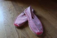 Espadrilles Damen rot/weiß Gr.41 Bayern - Eschenlohe Vorschau