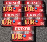 5 Maxell UR 60 Cassetten - unbenutzt !! Niedersachsen - Hambergen Vorschau