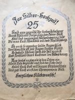 Silberhochzeit Spruch antik vintage 70 er Jahre Brandenburg - Hirschfeld (Brandenburg) Vorschau