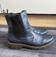 Rieker Boots, blau, Gr. 41, neuwertig, Stiefel Thüringen - Erfurt Vorschau