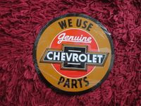 Blechschild CHEVROLET Genuine Parts  § 21cm Neu Baden-Württemberg - Neuried Vorschau