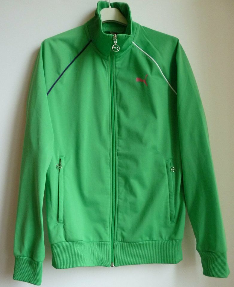 PUMA Sweatshirt Trainingsjacke Sport-Jacke, D38, Grün/ Neongrün in Düsseldorf