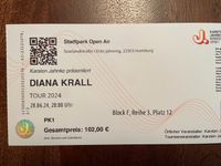 2 Tickets Diana Krall in Hamburg am 28.06.2024 Hamburg-Nord - Hamburg Eppendorf Vorschau