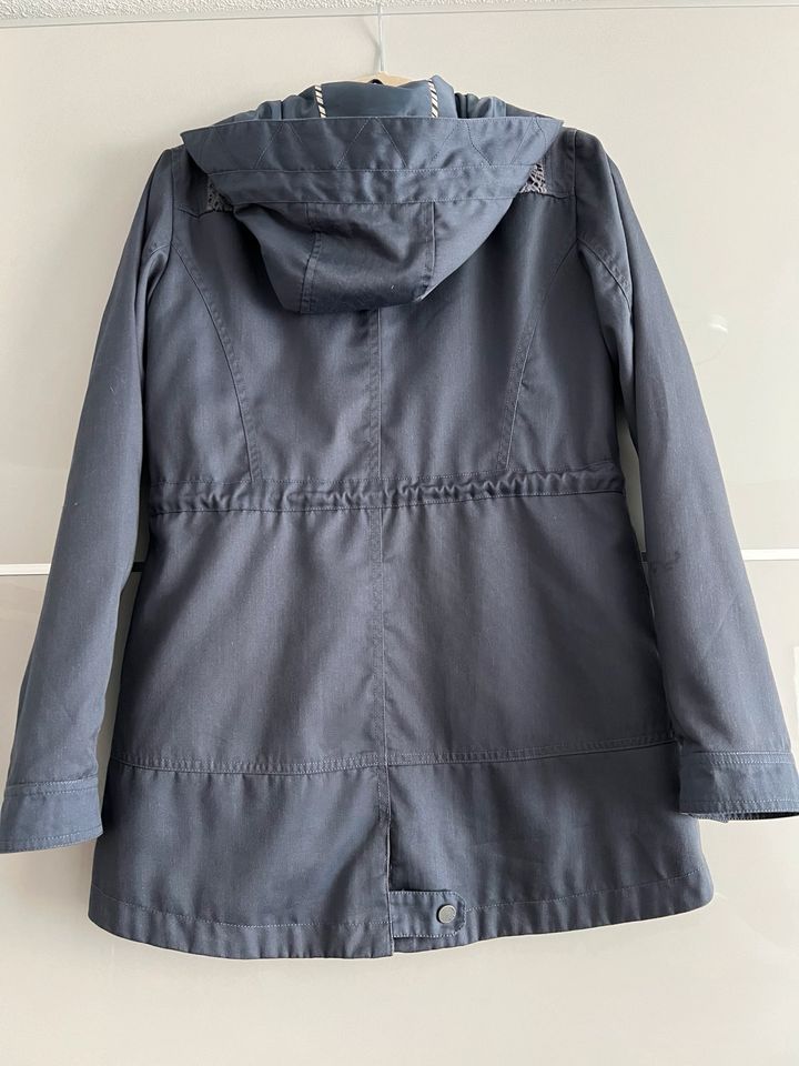 Blauer Parka mit Kapuze von Vero Moda Gr. S in Remshalden