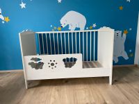 Ikea Hensvik Babybett, Kinderbett inkl.Matratze/Rausfallschutz Bayern - Alzenau Vorschau