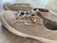 Supergas beige, Gold, Gr. 37 Baden-Württemberg - Reilingen Vorschau