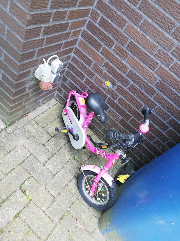 12 Zoll Kinderfahrrad Puky rosa in Cloppenburg