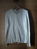 Stoffjacke weiß Reißverschluss Silber Esprit Gr. XL Schleswig-Holstein - Norderstedt Vorschau