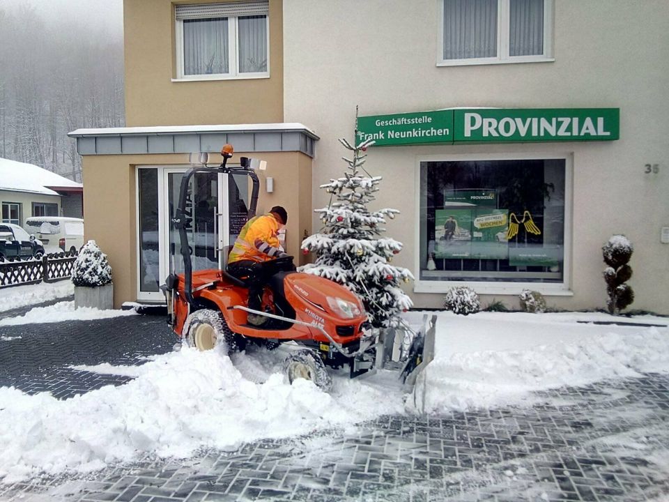 Winterdienst ,Streudienst,Schneeräumen,Streusalz in Prüm