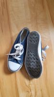 33 blauer Chucks Stoff Sneaker Freizeit Knöchel-Schuh Niedersachsen - Achim Vorschau