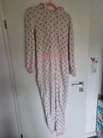 hausanzug Esmeralda weiß rosa Größe XS jumpsuit od zu verschenken Thüringen - Gotha Vorschau