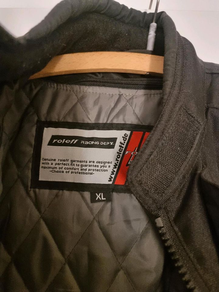 Damen Motorradjacke Größe XL, von Roleff in Dippoldiswalde