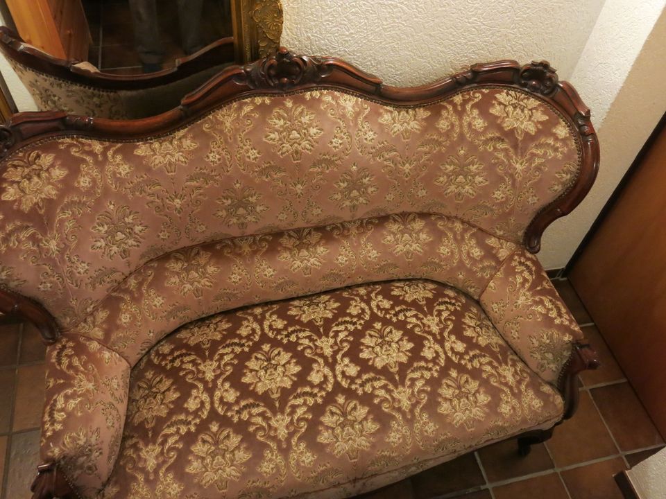antik Sofa   (  Chippendale  ) 2 Sitzer in Moers