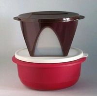 Tupperware Peng 2,0l Beere+Mediterrano 1,5l Bordeaux mit Glitzer Niedersachsen - Einbeck Vorschau