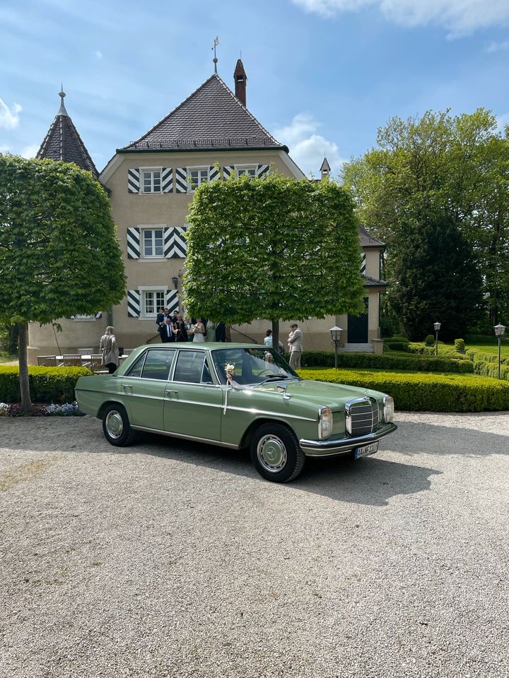 Hochzeitsauto Brautauto Mercedes Oldtimer in Nördlingen